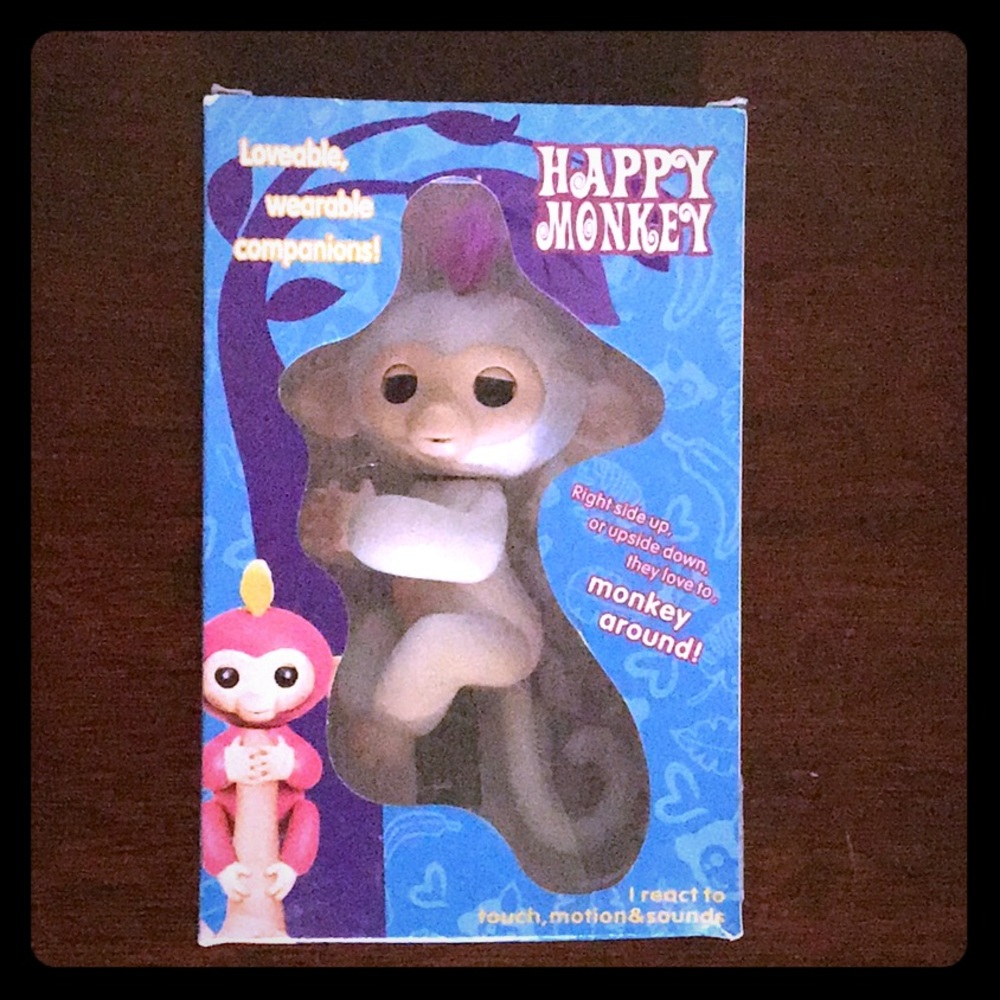 Happy Monkeys!! Loveable, wearable companies!
